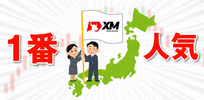 日本で一番人気な海外FX業者は「XM」